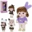 Кукла пластиковая BabyToys 21см четыре вида для девочек