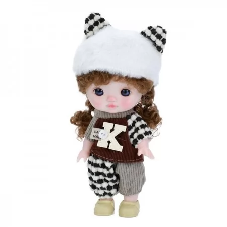 Кукла пластиковая BabyToys 21см четыре вида для девочек