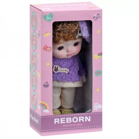 Кукла пластиковая BabyToys 21см четыре вида для девочек