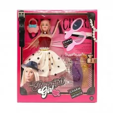 Лялька BabyToys ZHF1660 29см з сукнею та аксесуарами