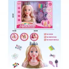 Манекен голова для причесок BabyToys 176-2 с аксессуарами