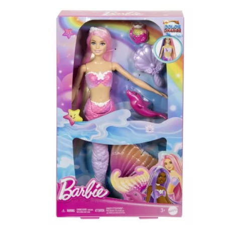 Кукла-русалка "Цветная магия" серии Dreamtopia Barbie Кукла-русалка "Цветная магия" серии Dreamtopia Barbie
