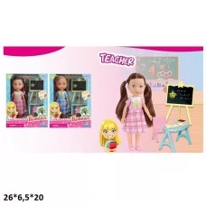 Лялька 25см WG052 з аксес.2в.кор.26*6,5*20 