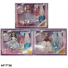 Кукла BabyToys 30см с нарядами и аксессуарами для девочки