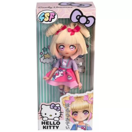 Лялька 4SF MANGA DOLLS серії "Hello Kitty" – ЦУКЕРОЧКА-ЄДИНОРІГ