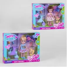 Лялька BabyToys 64002 з візком та аксесуарами для дівчинки