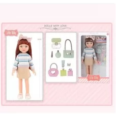 Лялька BabyToys 91099 з одягом і аксесуарами, 33 см