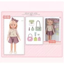 Лялька BabyToys 91099 з одягом і аксесуарами, 33 см