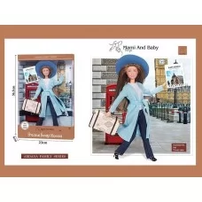 Кукла BabyToys A 791-1 с шарнирными суставами, 30 см