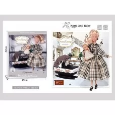 Кукла семья BabyToys A 793-2 для девочки пластмасса