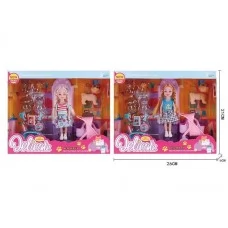 Кукла пластмассовая BabyToys 152234 для девочек от 1 года