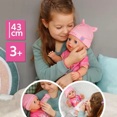 Лялька BABY BORN серії "Click and Play" – ЕММА 43 см, з аксес.