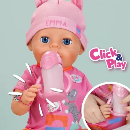 Лялька BABY BORN серії "Click and Play" – ЕММА 43 см, з аксес.