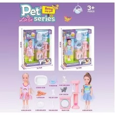 Кукла пластиковая BabyToys для девочки 22 см