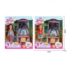 Кукла для девочки BabyToys L 5-17 пластиковая 19см