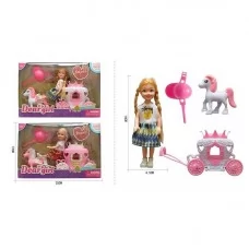 Кукла пластиковая BabyToys L 5-18 для девочек 25 см