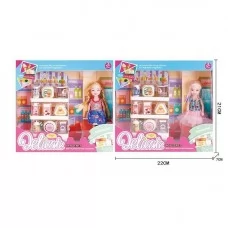 Кукла для девочки BabyToys L 5-22 пластиковая 22см