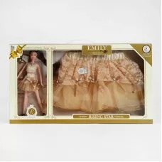 Лялька BabyToys QJ 069, 30 см, для дівчинки із сукнею