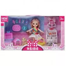Пластмасова лялька BabyToys R 100-155-34 для дівчаток