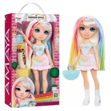 Лялька RAINBOW HIGH серії "My Fashion Style" – АМАЯ з аксес. Лялька RAINBOW HIGH серії "My Fashion Style" – АМАЯ з аксес.