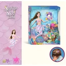 Лялька-русалка SK 050 C BabyToys пластикова для дівчаток