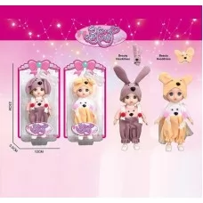 Кукла BabyToys SK 099 пластиковая для девочки, 23 см
