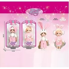 Кукла пластиковая BabyToys SK 099 для девочки разные цвета