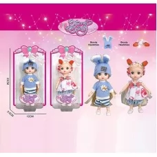 Кукла детская BabyToys SK 101 с подвижными суставами, 16 см