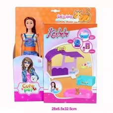 Кукла пластиковая BabyToys WG 208 для девочек от года