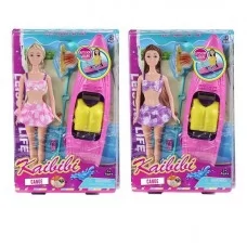 Кукла пластмассовая BabyToys WG 246 два вида для девочки