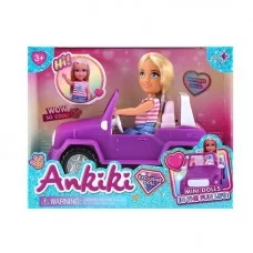 Кукла с машиной BabyToys 606013 для девочки Кукла с машиной BabyToys 606013 для девочки
