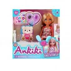 Кукла BabyToys 606028 с аксессуарами, 13 см, пшеничные волосы