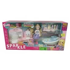 Лялька з меблями BabyToys 7023 для дівчинки