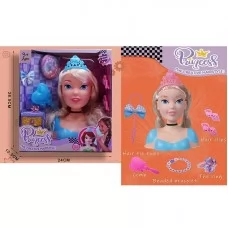 Манекен для зачісок BabyToys 2801 пластиковий різні кольори Манекен для зачісок BabyToys 2801 пластиковий різні кольори