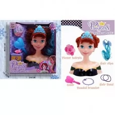 Манекен для зачісок BabyToys 2801 пластмасовий різнокольоровий Манекен для зачісок BabyToys 2801 пластмасовий різнокольоровий