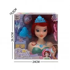 Манекен для зачісок BabyToys LK 1712 D пластиковий Манекен для зачісок BabyToys LK 1712 D пластиковий