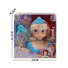 Манекен для зачісок BabyToys LK 1713 A пластиковий Манекен для зачісок BabyToys LK 1713 A пластиковий