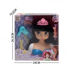 Манекен голова для зачісок BabyToys LK 1713 пластикова