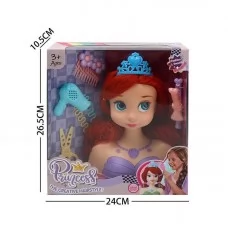 Лялька-манекен для зачісок BabyToys LK 1713 D пластикова