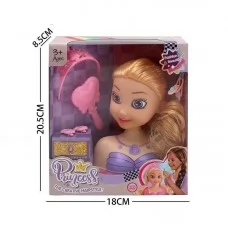 Манекен для зачісок BabyToys LK 1714 A пластиковий