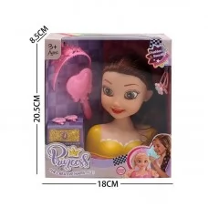 Манекен голова для зачісок BabyToys LK 1714 пластиковий Манекен голова для зачісок BabyToys LK 1714 пластиковий
