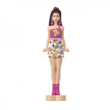Миникулечка-сюрприз Barbie "Color Reveal" серии "Mini BarbieLand" – радужные и стильные Размер упаковки 3 x 8 x 15 см,
Вес 26 г,
Размер игрушки 4 см