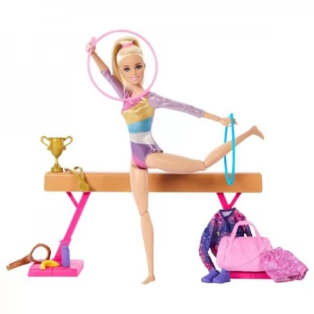 Набор "Тренировки по гимнастике" Barbie Размер упаковки 6 x 36 x 33 см Набор "Тренировки по гимнастике" Barbie Размер упаковки 6 x 36 x 33 см