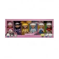 Набор кукол BabyToys XD 113 A пластиковые разные цвета