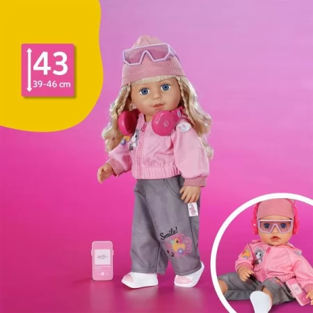 Набір одягу та аксесуарів для ляльки BABY BORN – КРУТА ДІВЧИНКА