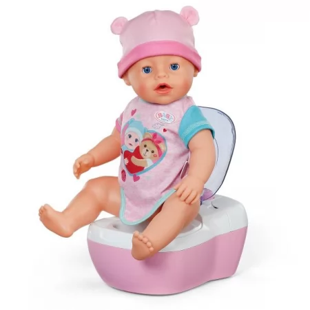 Інтерактивний унітазик для ляльки BABY BORN – МАЛЕНЬКИЙ ТУАЛЕТ звук Інтерактивний унітазик для ляльки BABY BORN – МАЛЕНЬКИЙ ТУАЛЕТ звук