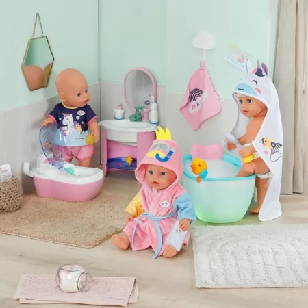 Інтерактивний унітазик для ляльки BABY BORN – МАЛЕНЬКИЙ ТУАЛЕТ звук Інтерактивний унітазик для ляльки BABY BORN – МАЛЕНЬКИЙ ТУАЛЕТ звук
