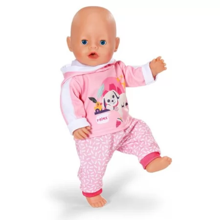 Одежда для куклы Baby Born Спортивный костюм розовый 43 см