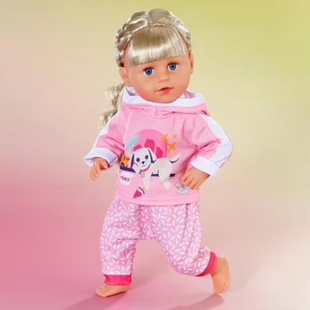 Одежда для куклы Baby Born Спортивный костюм розовый 43 см