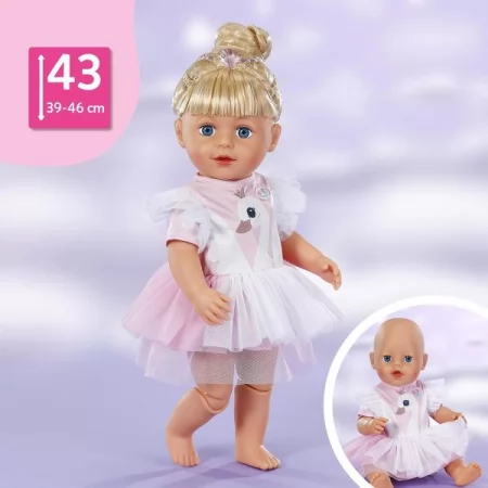 Одяг для ляльки BABY BORN – СУКНЯ З ЛЕБЕДЕМ 43 см